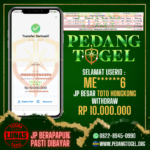 PEDANGTOGEL JACKPOT TOGEL HONGKONG WITHDRAW 10.000.000