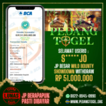 PEDANGTOGEL JACKPOT SLOT GAMES WITHDRAW 51.000.000